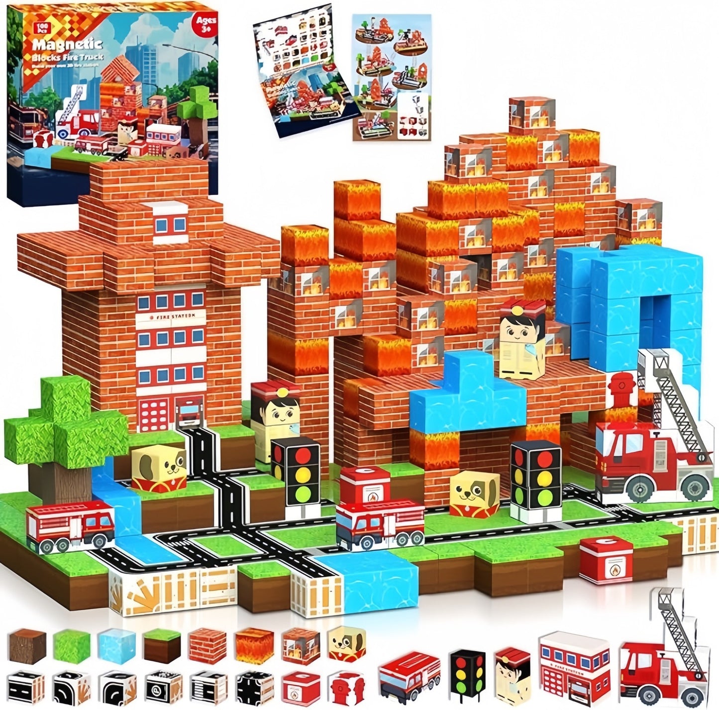 Magnetic Building Blocks