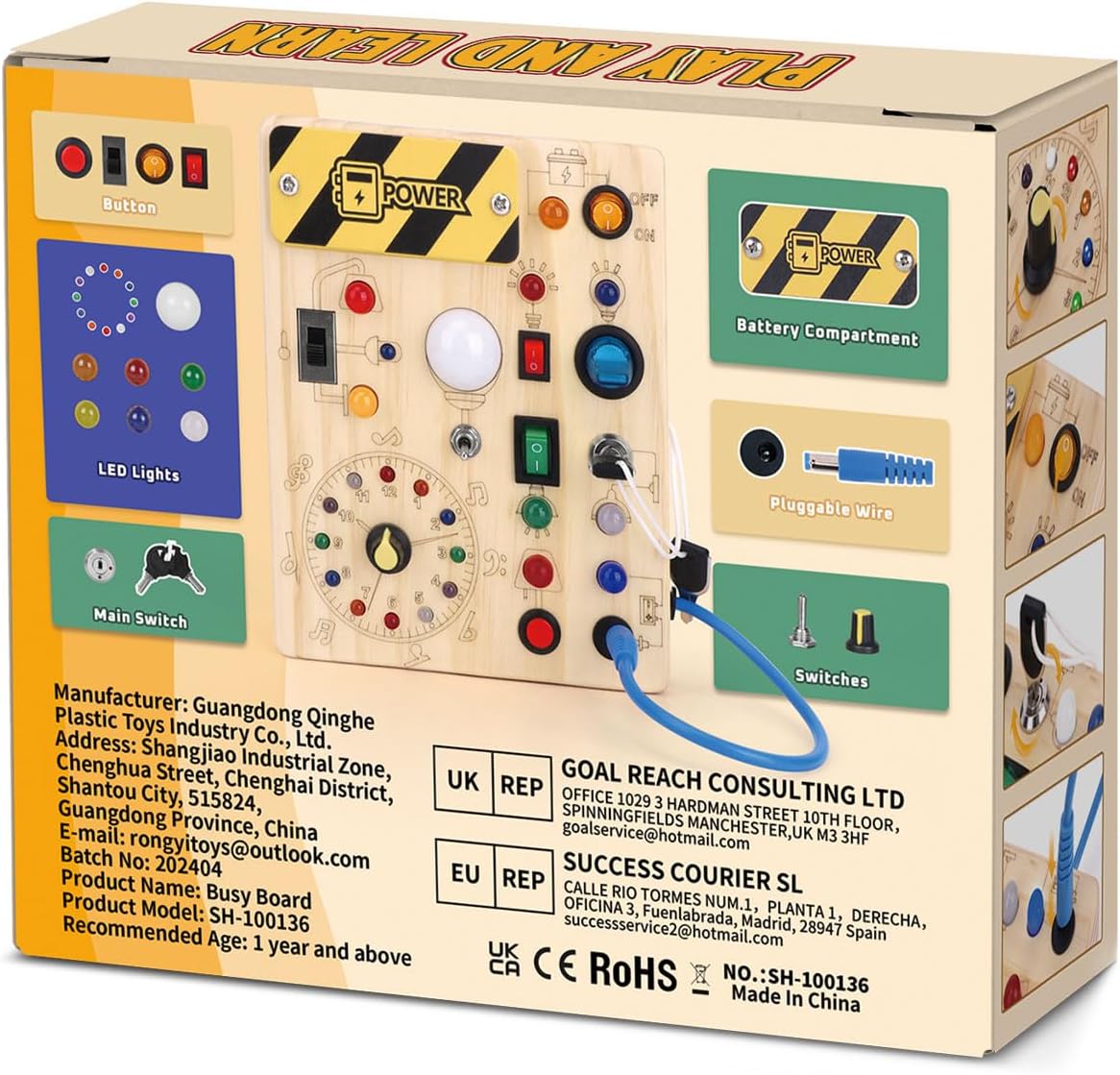 Montessori Busy Board