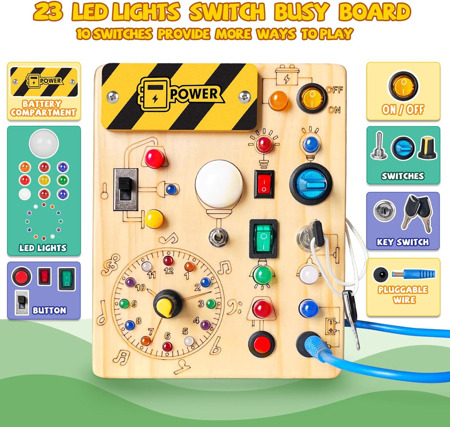 Montessori Busy Board
